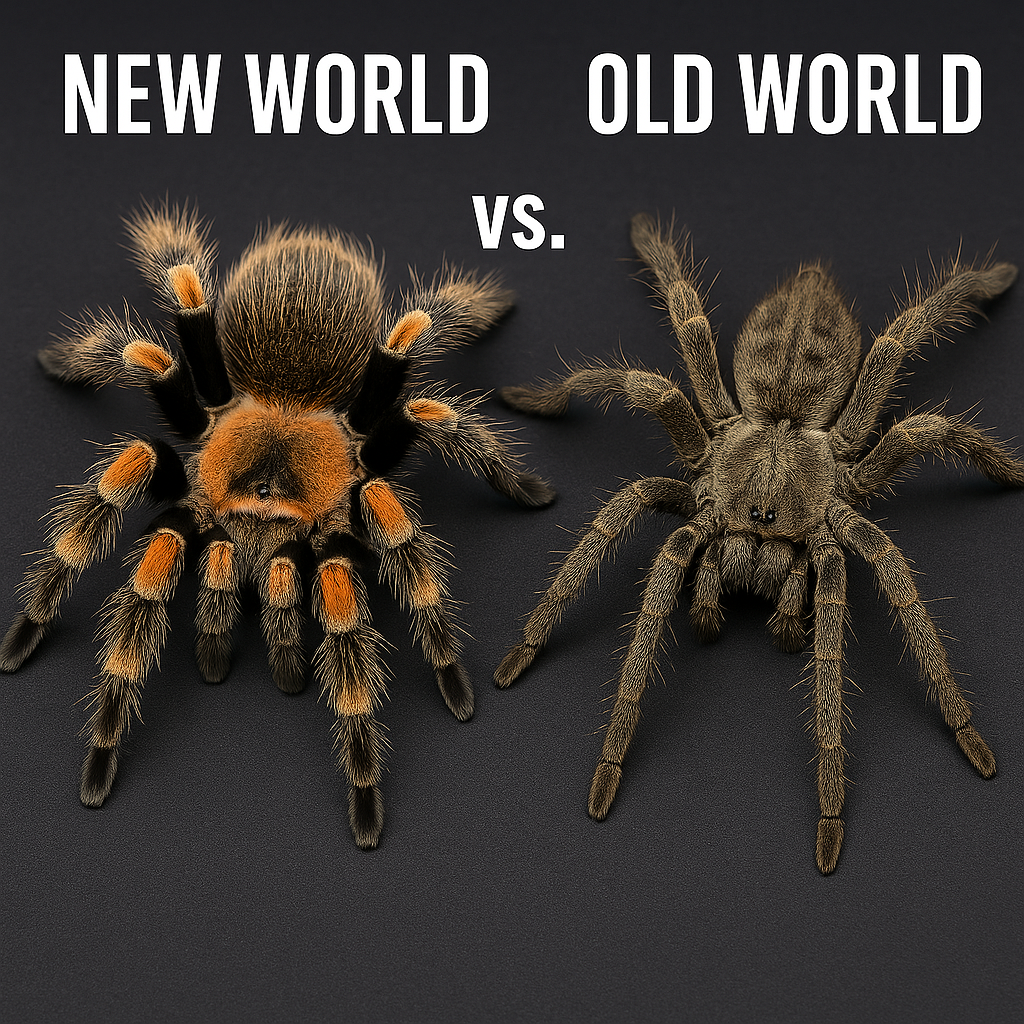 New World vs. Old World Tarantulas: The Ultimate Guide for Spider Keepers