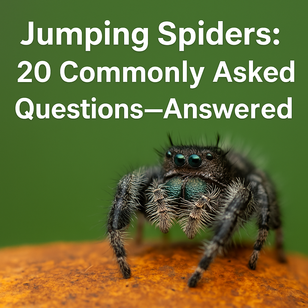 Jumping Spiders: 20 Commonly Asked Questions—Answered