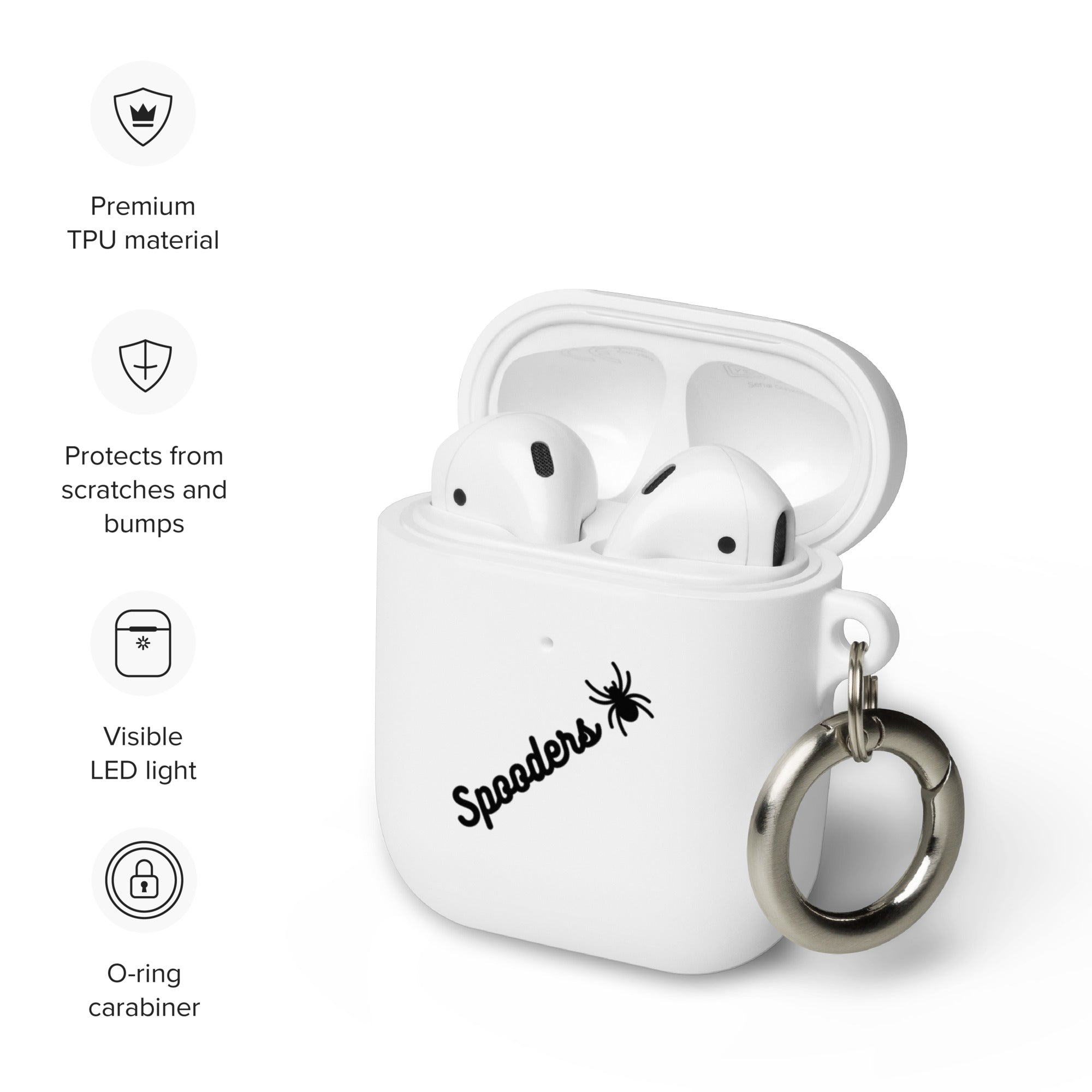Spooders AirPods case - Jumping Spiders For Sale - Spiders Source - #1 Regal Jumping Spider Store