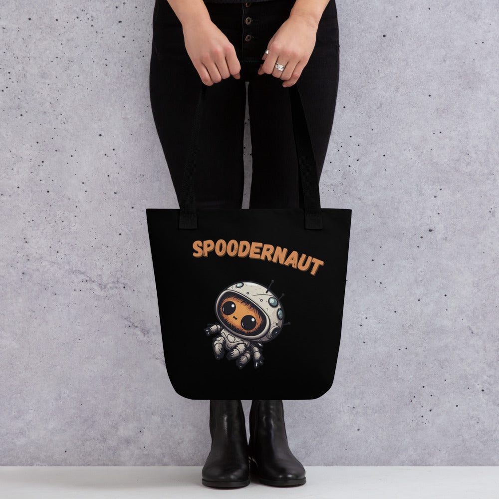 Spoodernaut Tote bag - Jumping Spiders For Sale - Spiders Source - #1 Regal Jumping Spider Store