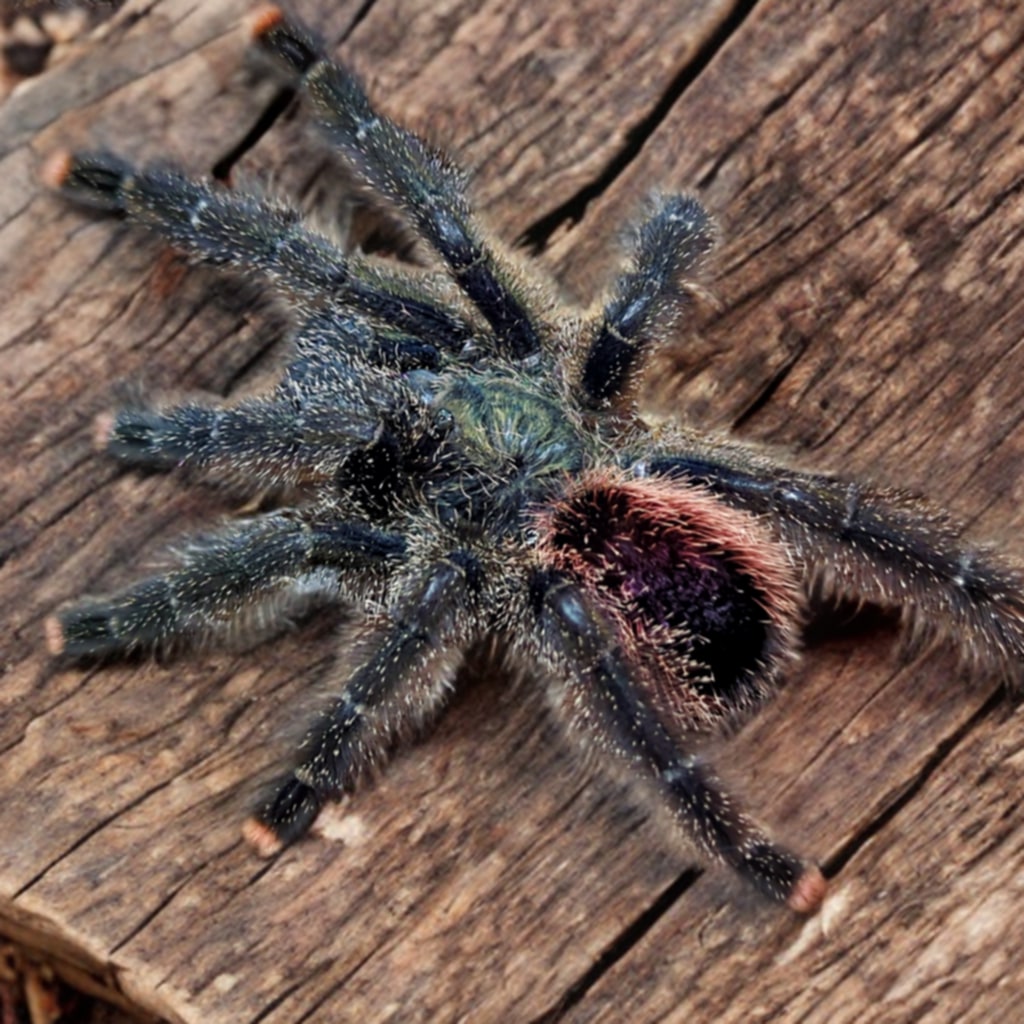 peruvian purple pink toe M2, Avicularia juruensis, For Sale