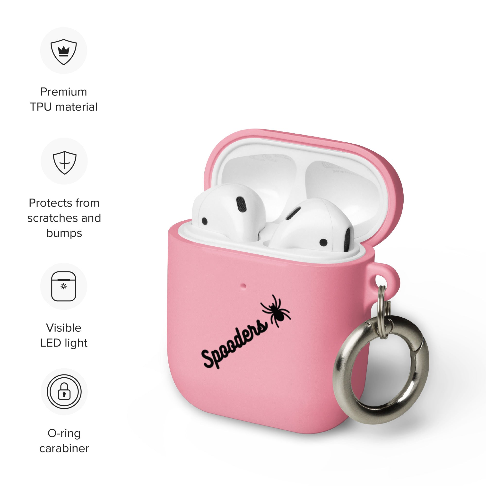 Spooders AirPods case - Jumping Spiders For Sale - Spiders Source - #1 Regal Jumping Spider Store