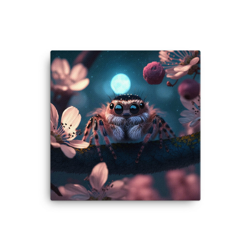 Cherry Moon Jumping Spider Canvas - Jumping Spiders For Sale - Spiders Source - #1 Regal Jumping Spider Store