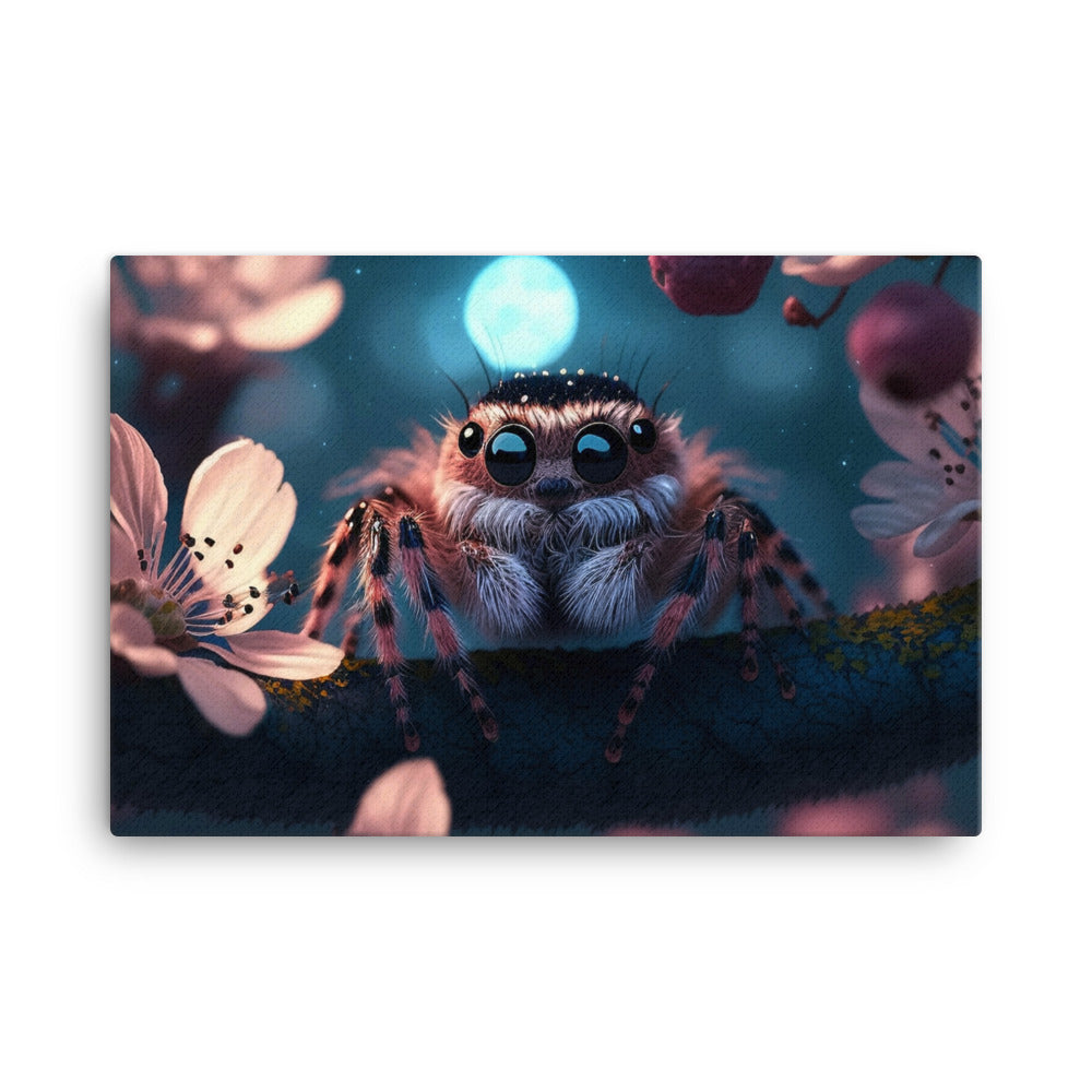 Cherry Moon Jumping Spider Canvas - Jumping Spiders For Sale - Spiders Source - #1 Regal Jumping Spider Store